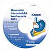 booklet - Slovak Conference of Internal Medicine, 2001 - Solvay (DVD printing)